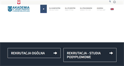 Desktop Screenshot of lcc.pwsz.pl
