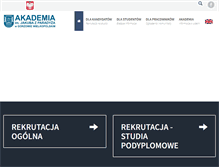 Tablet Screenshot of lcc.pwsz.pl